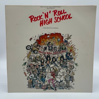 RAMONES -  Rock 'N' Roll High School Soundtrack - LP Vinyl Schallplatte - VG+
