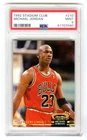 MICHAEL JORDAN~1992 STADIUM CLUB MEMBER'S CHOICE PSA-9 MINT CARD #210 (NEW CASE)