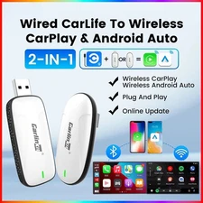 CarLife to Wireless CarPlay Android Auto Wireless Connect Original Car Radio