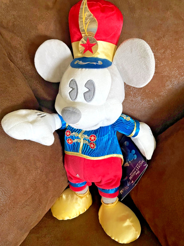 Disney 50th Anniversary Mickey Mouse Plush Collectors NEW WITH TAGS, NICE