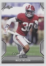 2019 Leaf Draft Mack Wilson #51 0s0