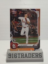 2026 TOPPS NOW #86 JJ WETHERHOLT RC 1ST MLB MULTI HR GAME Orange 22/25