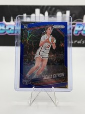 2025 WNBA Panini Prizm Sonia Citron Blue Velocity RC 