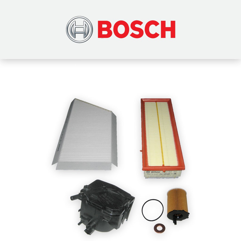 SERVICE KIT for PEUGEOT 206 1.6 HDI CC SW OIL AIR FUEL CABIN FILTER (04-07)