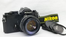  Exc 5 Nikon FM 35mm Film Camera w/ Ai Nikkor 50mm f/1.4 Lens From Japan 41211