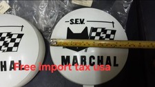 Marchal 702 709 722 902 909 S.e.v. Fog Light Covers Vintage Retro Original X2