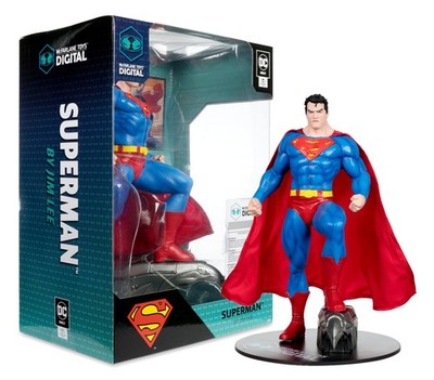 McFarlane Toys Digital Superman by Jim Lee 1:6 Scale 12in. Statue Mint in Box