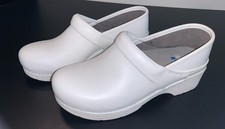Dansko LT Pro Box White Clog Size 38 WORN ONCE