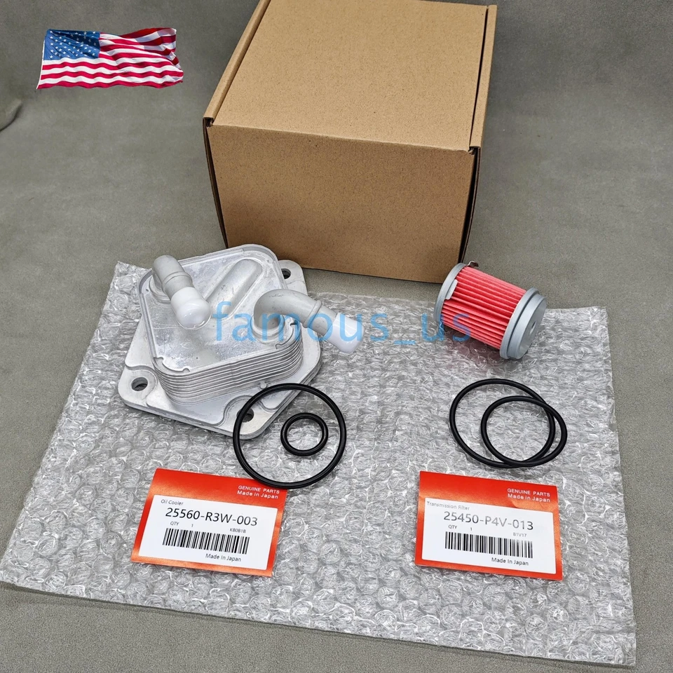 CVTF Warmer Transmission Oil Cooler For Honda Civic 2014-24 Free shipping Foto 3 de 4