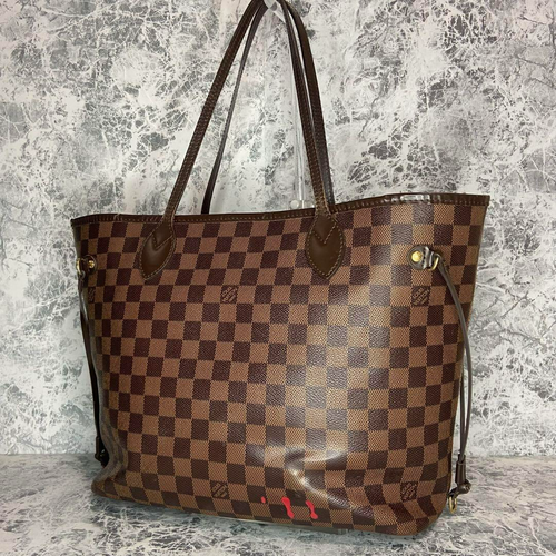 LOUIS VUITTON DAMIER NEVERFULL MM N51105 #3355 - Imagen 4 de 18