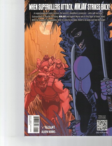 NINJAK SUPERKILLRS N. 1 VALIANT COMICS DICEMBRE 2023 - Foto 2 di 2
