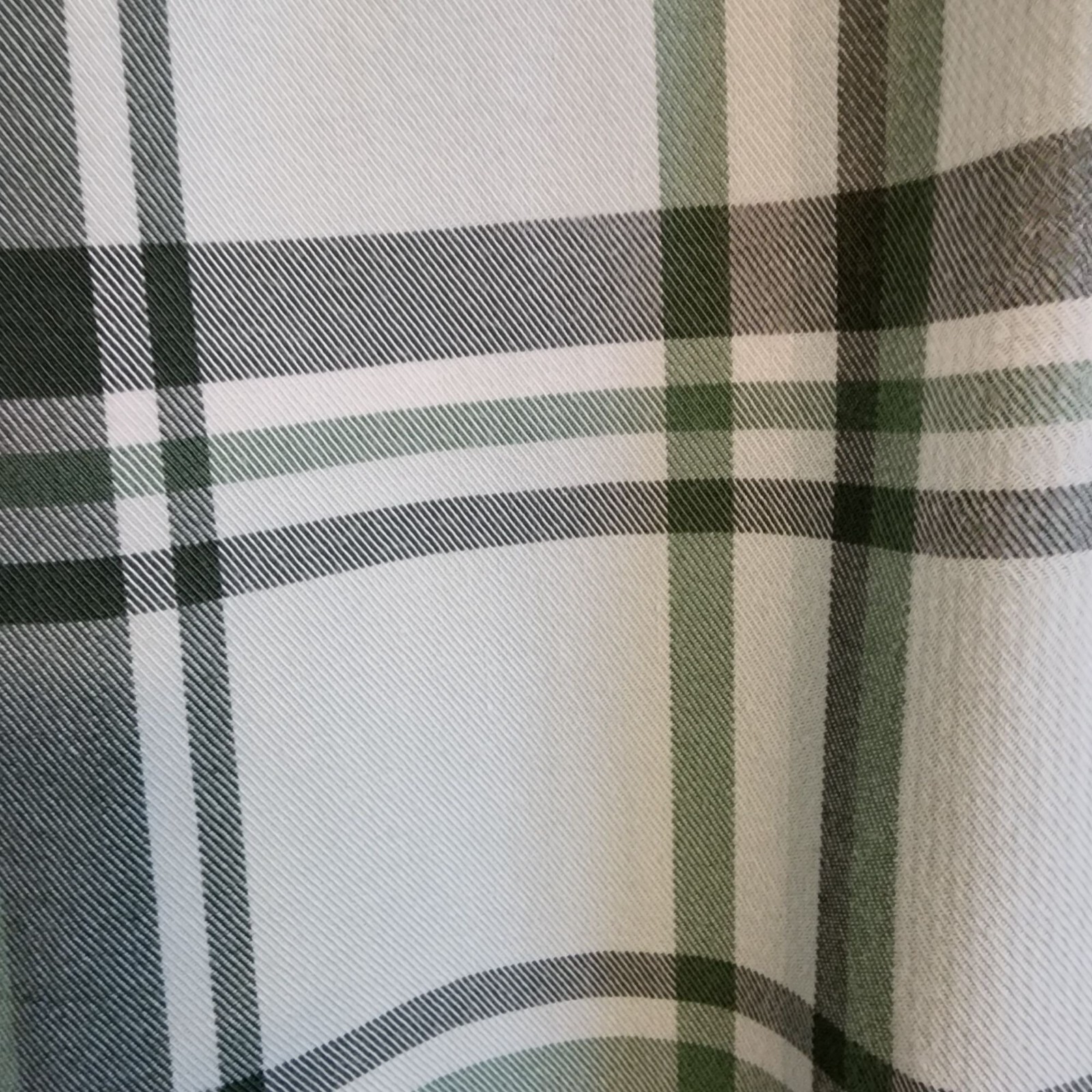 Universal Thread Button Down Plaid Shirt Green Si… - image 11