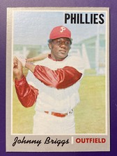 Johnny Briggs - Phillies 1970 #564 Topps Baseball Card - Near Mint Plus
