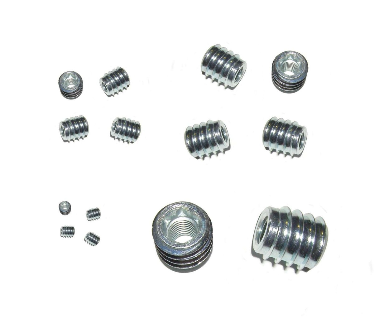 40 Stück Einschraubmuttern M10x20 - Für Möbel & Holzverbindungen