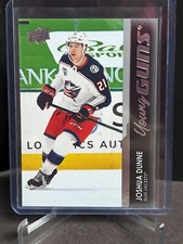 21-22 Upper Deck #218 Joshua Dunne RC Young Guns