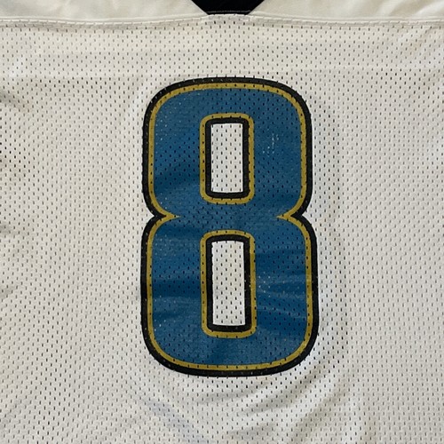 Jacksonville Jaguars Jersey Mark Brunell Starter 2XL 54 White Vinatge - Picture 5 of 10