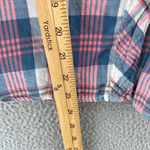 Camisa Denim & Supply Ralph Lauren Mujer Grande Azul RL Vaquera A Presión Western - Imagen 8 de 9