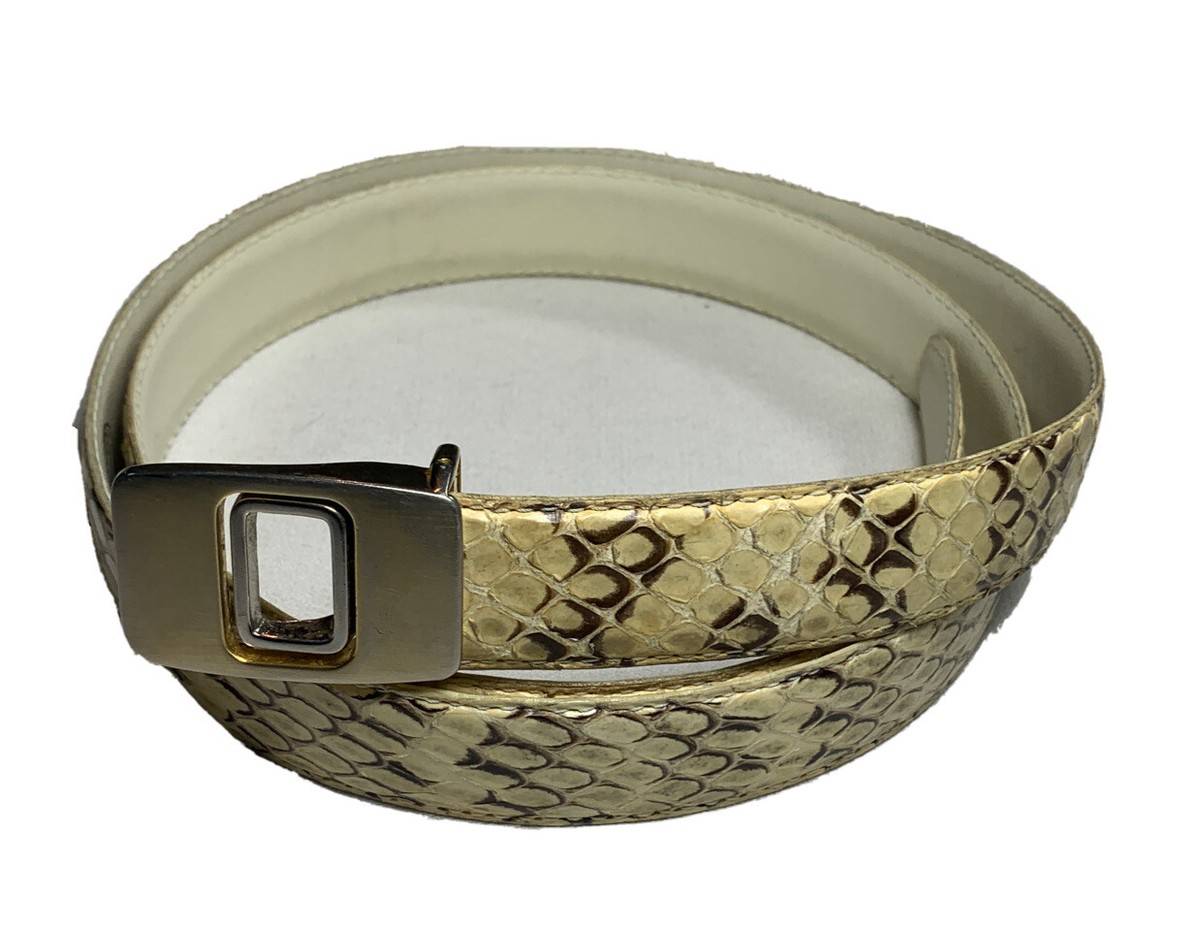 小物 Vintage Snake Pattern Studs Design Belt CRIZAN Womens Vintage Snake Leopard Leather Waist Jeans Belt