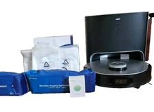 Ecovac Deebot X1 plus Robot vacuum and mop with full cleaning kit + mopping pads