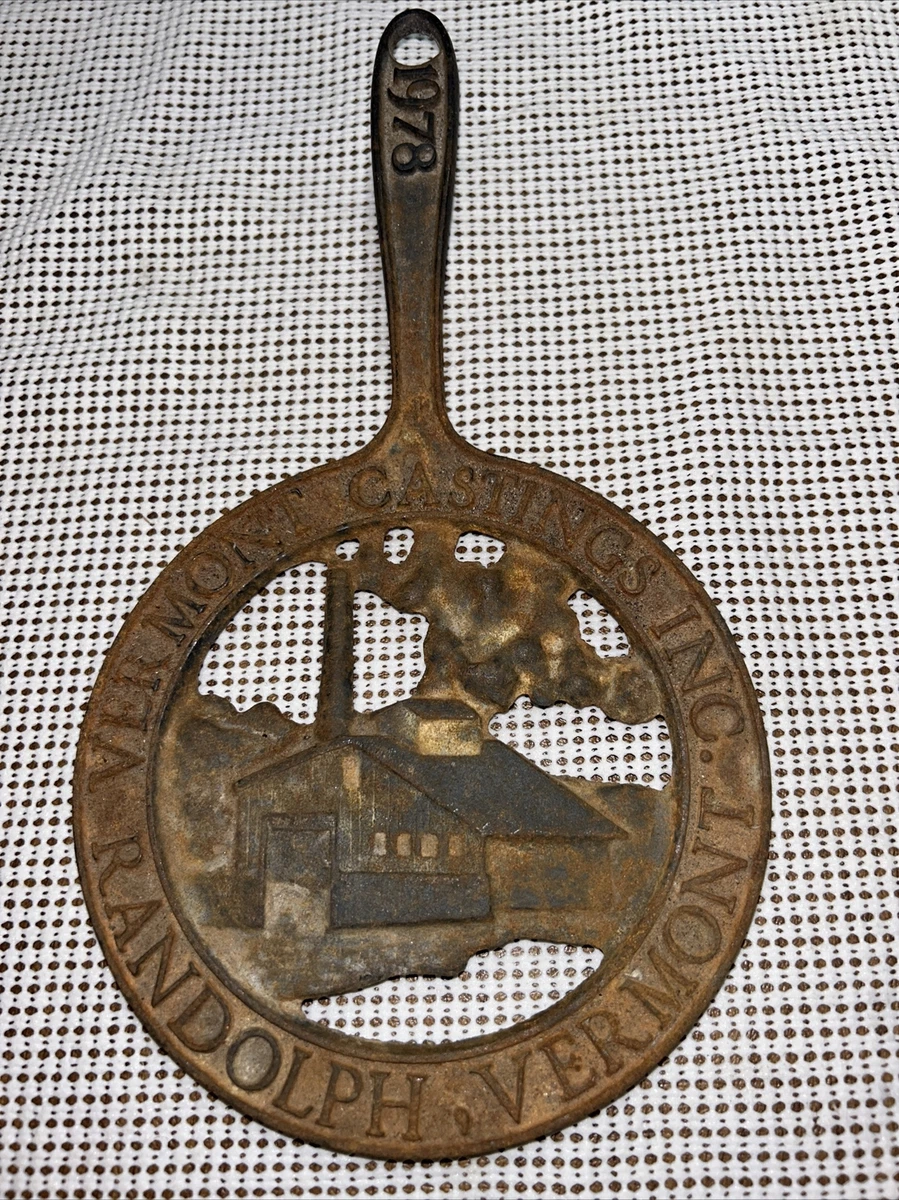 Vermont Castings Inc Cast Iron Trivet 1978 Restore Only | eBay