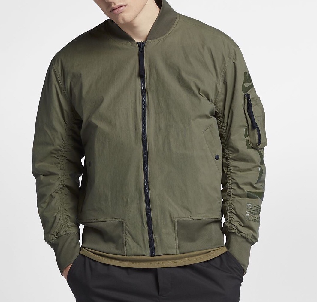 nike reversible af1 woven jacket