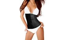 LATEX WAIST CINCHER TRAINER CORSET FAJAS COLOMBIANAS REDUCTORAS ANN SLIM 1023