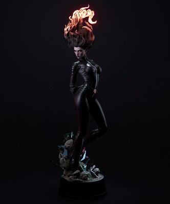 Dark Phoenix - Jean Gray - 1/8 Scale Fan Art Garage Kit - Ultra Rare Figure