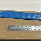 Brown & Sharpe 6” Steel Rule 599-323-616 New 16R Grad USA Made  — photo 4
