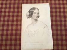 engraving Graham’s Magazine Lone Star by J. Hayter engraving. W. H. Mote c. 1851