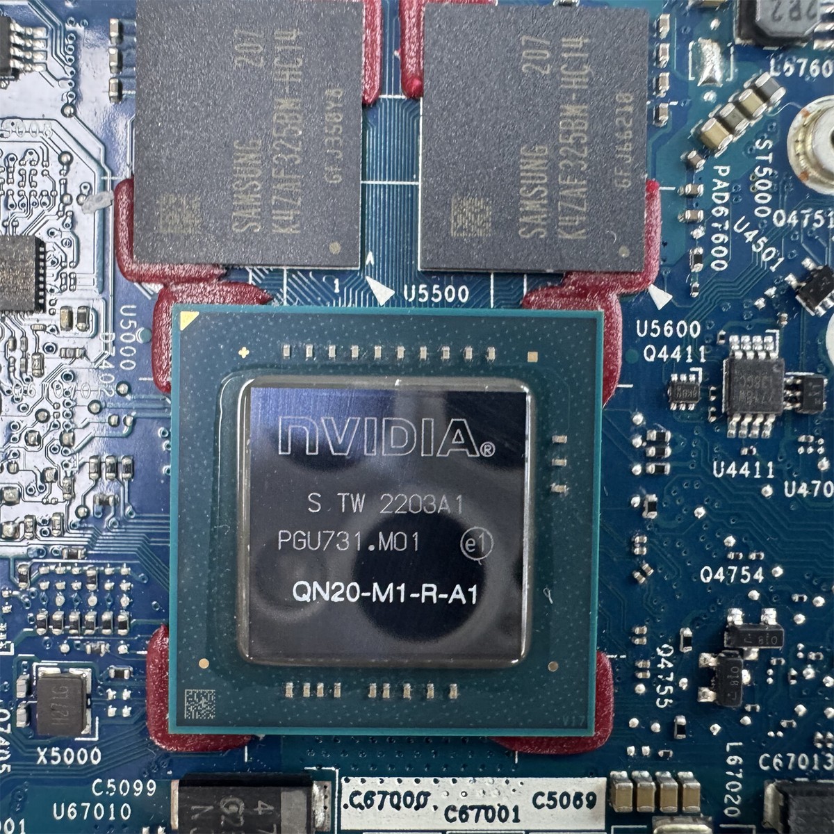 For HP Zbook Firefly 14 G9 i7-1255U Laptop Motherboard