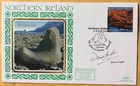 Snooker, DENNIS TAYLOR Signed 16.3.2004 Northern Ireland, A British Journey FDC