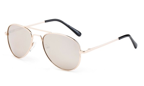 Kids Sunglasses Pilot Retro Classic Spring Hinged Fashion Lead Free UV 100% - Picture 11 of 30