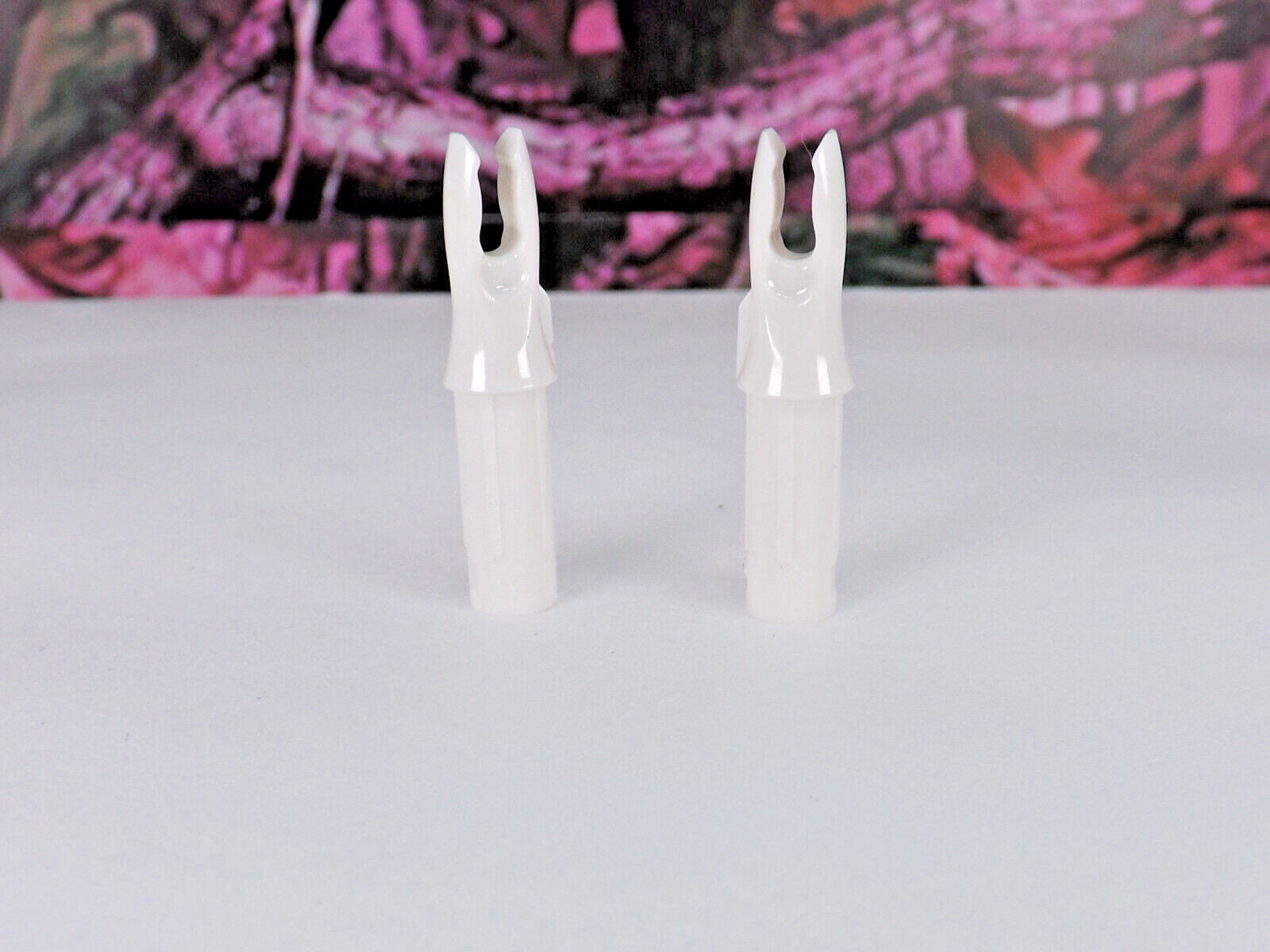 Archery Nocks  6.2mm/0.246" White 50PK