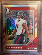 2024 Donruss Optic Bijan Robinson Silver Prizm