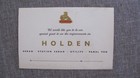 <!--F#f_0-->Original GMH Holden Nasco EJ EH New Car Launch Special Guest Invitation Card<!--F/-->