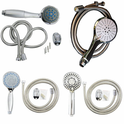 3in1 Duschbrause Silver Line mit Schlauch 150cm Bad Sanitär Handbrause Duschkopf