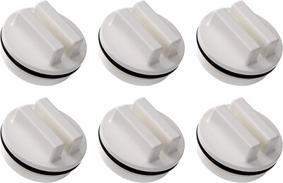 1.5'' Pool & SPA Filter Drain Plug (6) Winter Plugs w/O-Ring for Hayward SP1022C