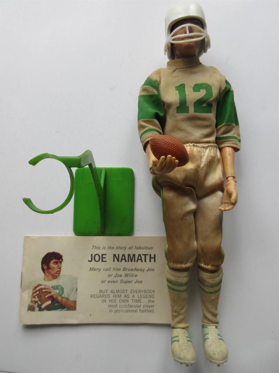 Vintage 1970 Mego Joe Namath 12