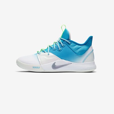 Size 7 Nike PG 3 Lure Platinum Tint Mens Basketball Shoes AO2607-005