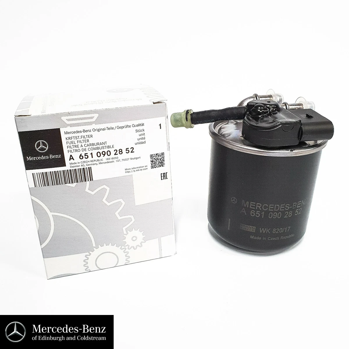 Genuine Mercedes-Benz Fuel Filter 651 diesel engine ML Class CDI P 