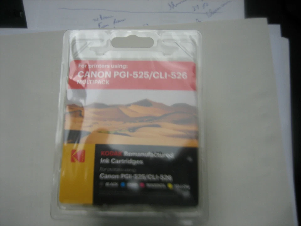 Agfa Photo Canon 5-Set Pgi-525 Bk + Cli-526 C Y M Bk Pixma Mg-5250 -6150 8150 - Image 2 of 4