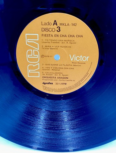 ORQUESTA ARAGON fiesta en cha cha cha (79’ RCA DELUXE 3x VINYL LP MEXICO) NM - Picture 15 of 16