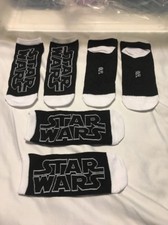 3 Sets Star Wars Logo 12 Days Of Christmas Calendar Socks Unisex Size 3-9 Lot