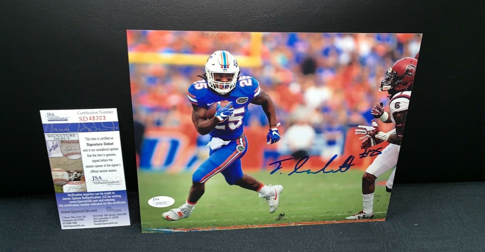 JORDAN SCARLETT Autographed Signed Florida Gators 8X10 PHOTO W/JSA COA SD48303 