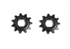 2x Motor Sprocket Chain Cog 11T 25 1/4" 6.35mm pitch ZY MY1020 minibike scooter