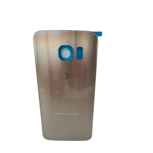 Glass Back Cover Door Gold G925 for Samsung Galaxy S6 Edge Verizon Original - Picture 9 of 12