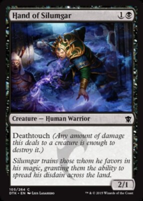 Silumgar's Command 1x FOIL DTK MTG Dragons of Tarkir Rare MINT blue black Silumgar's Command 1x FOIL DTK MTG Dragons of Tarkir Rare MINT blue black