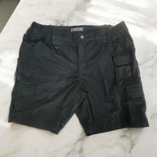 5.11 Tactical Taclite Pro Ripstop Shorts Womens Size 16 Black 63071 Poly Cotton