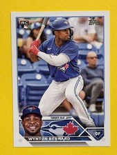 WYNTON BERNARD 2023 Topps Update Rookie Base #US293 Toronto Blue Jays