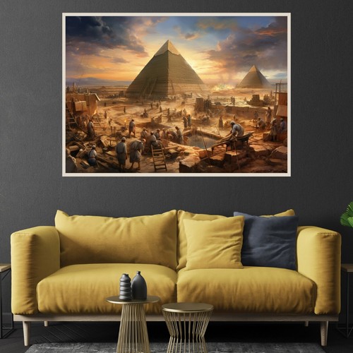 Rompecabezas Buliding of Egyptian Pyramid 300/500/1000 piezas - Imagen 2 de 3